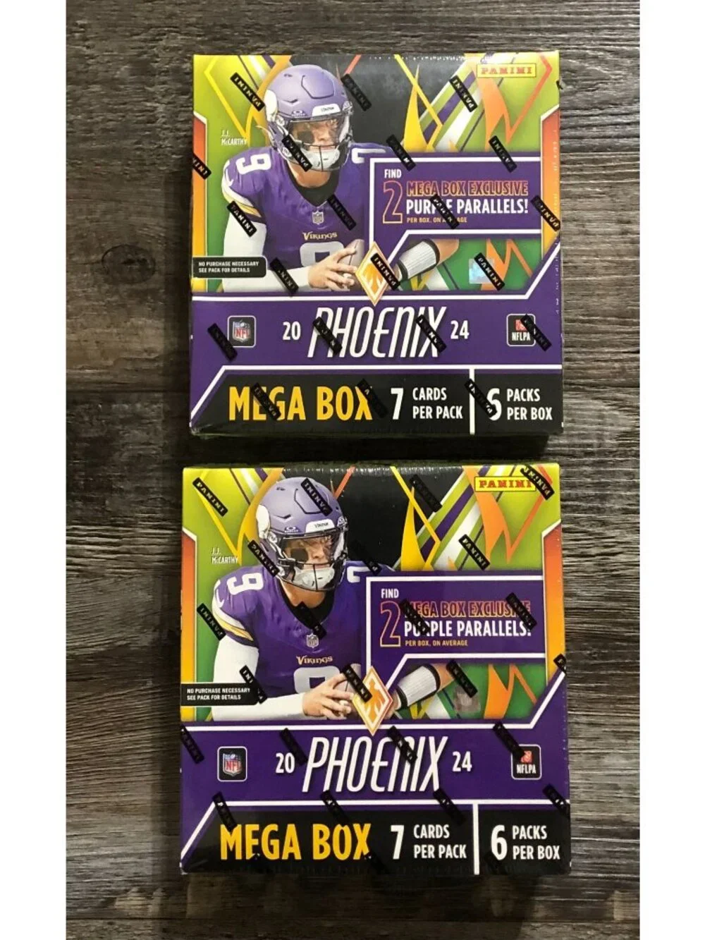 2024 Panini Phoenix NFL Football Mega Box New Sealed LOT of 2